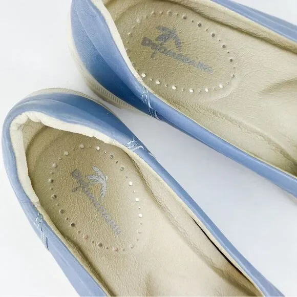 Blue Platform Ballet Flats - Picture 8 of 15